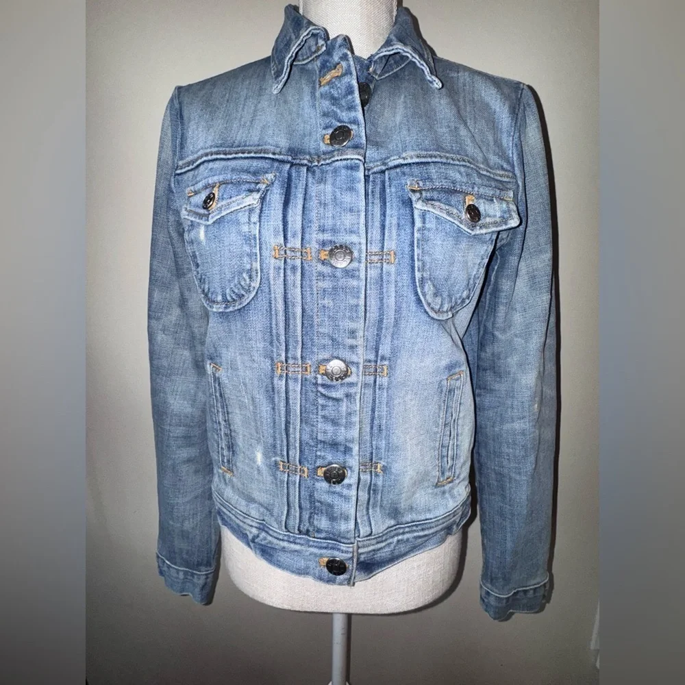 J Crew Denim Jacket size XS VGUC